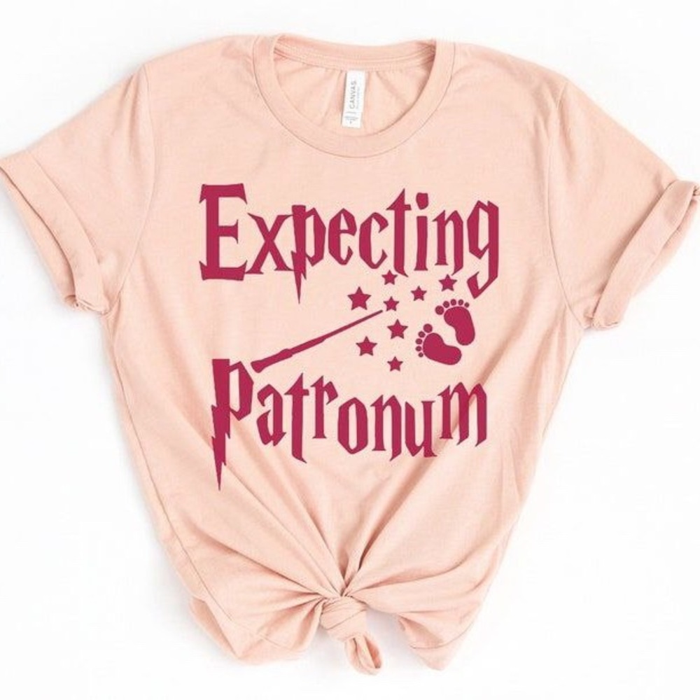 Expectant Patronum Shirt, Pregnancy Reveal Shirt, Mommy To Be Shirt, Pregnancy